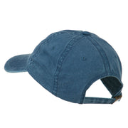 Fishing Spinner Embroidered Washed Cap