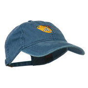 Fishing Spinner Embroidered Washed Cap