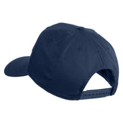 U.S. Army Seal Vietnam Veteran Patched Solid Cotton Twill 5 Panel Prostyle Snap Cap - Navy OSFM