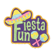 Fiesta Fun Embroidered Patches