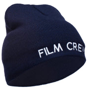 Film Crew Embroidered Short Beanie