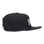 Brooklyn Embroidered Flat Bill Snapback Cap