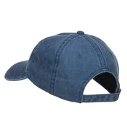 Fly Fishing Embroidered Washed Cap