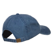 Fly Fishing Embroidered Washed Cap