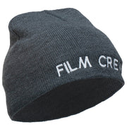 Film Crew Embroidered Short Beanie