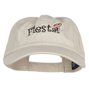 Fiesta Cocktail Embroidered Low Cap