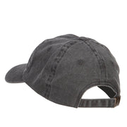 Fly Fishing Embroidered Washed Cap