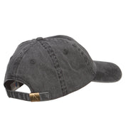 Fly Fishing Embroidered Washed Cap