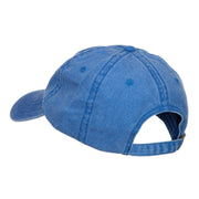 Mini Flip Flop Embroidered Washed Cap