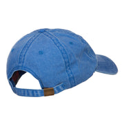 Mini Flip Flop Embroidered Washed Cap