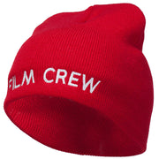 Film Crew Embroidered Short Beanie