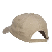 Fly Fishing Embroidered Washed Cap