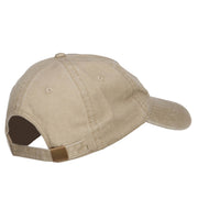 Fly Fishing Embroidered Washed Cap