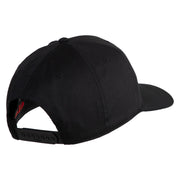 82nd Airborne Division All Americans Patched Solid Cotton Twill Pro Style Cap - Black OSFM