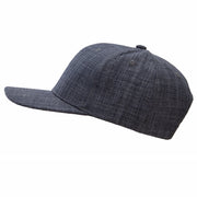 Faux Jute 6 Panels Structured Snapback Cap