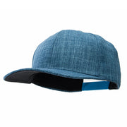 Faux Jute 6 Panels Structured Snapback Cap