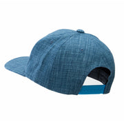 Faux Jute 6 Panels Structured Snapback Cap