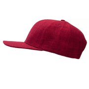 Faux Jute 6 Panels Structured Snapback Cap