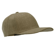 Faux Jute 6 Panels Structured Snapback Cap