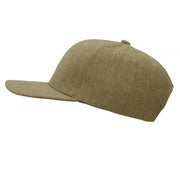 Faux Jute 6 Panels Structured Snapback Cap