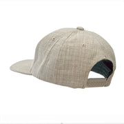 Faux Jute 6 Panels Structured Snapback Cap