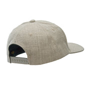 Faux Jute 6 Panels Structured Snapback Cap