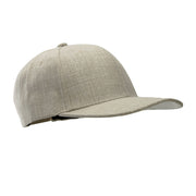 Faux Jute 6 Panels Structured Snapback Cap