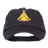 US Fighter Jet Embroidered Low Cap