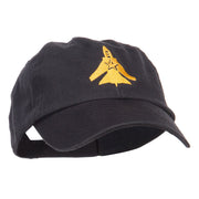 US Fighter Jet Embroidered Low Cap