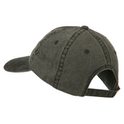 Fishing Jig Embroidered Washed Cotton Cap