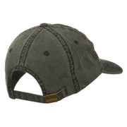 Fishing Jig Embroidered Washed Cotton Cap