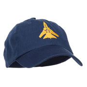 US Fighter Jet Embroidered Low Cap