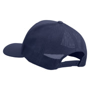 Licensed US Navy Retired Embroidered Retro Trucker Cap - Navy OSFM