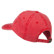 Fishing Jig Embroidered Washed Cotton Cap