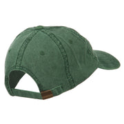 Fishing Jig Embroidered Washed Cotton Cap