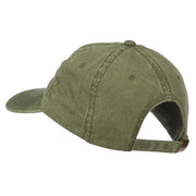 Fishing Jig Embroidered Washed Cotton Cap