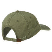 Fishing Jig Embroidered Washed Cotton Cap