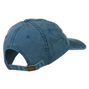 Fishing Jig Embroidered Washed Cotton Cap