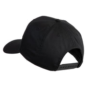 U.S. Navy Vietnam Veteran Patched Solid Cotton Twill 5 Panel Prostyle Snap Cap - Black OSFM