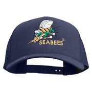 Licensed US Navy Seabees Embroidered Retro Trucker Cap - Navy OSFM