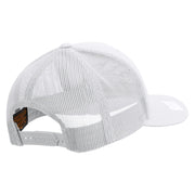 Licensed US Navy Seabees Embroidered Retro Trucker Cap - White OSFM