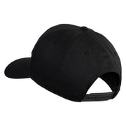 U.S. Army Combat Medic Patched Solid Cotton Twill Pro Style Cap - Black OSFM