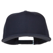 Flat Bill Snapback Twill Cap