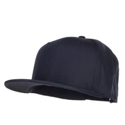 Flat Bill Snapback Twill Cap