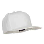 Flat Bill Snapback Twill Cap