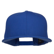 Flat Bill Snapback Twill Cap