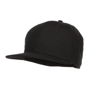 Flat Bill Snapback Twill Cap