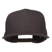 Flat Bill Snapback Twill Cap