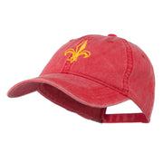 Fleur de lis Embroidered Cap