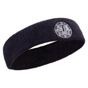 Aztec Logo Embroidered Head Band (Terry) - Dk-Grey OSFM